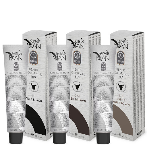 Sensus (Сенсус) Краситель для бороды (Beard Color Gel), 60 мл.